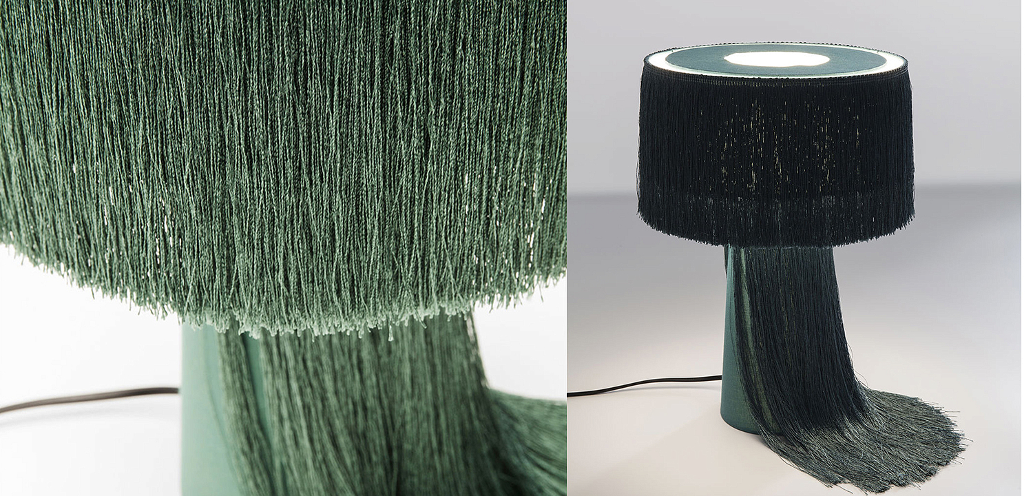 Настольная лампа Green Fringes - Loft-Concept в Кирове