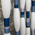 Настенное украшение из нитей Корона с кисточками Crown Wall Hanging варинант исполнения - 2 | Loft Concept в Кирове