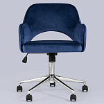 Кресло для компьютерного стола Veloury Blue варинант исполнения - 4 | Loft Concept в Кирове