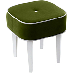 Квадратный мягкий пуф на белых ножках Winton Pouf Square варинант исполнения - 1 | Loft Concept в Кирове