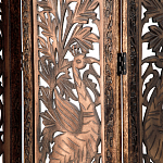 Ширма с  орнаментом ручная резьба Indian Antique Furniture варинант исполнения - 3 | Loft Concept в Кирове