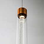 Подвесной светильник золото Sparkling Bubbles Tube Gold Hanging Lamp варинант исполнения - 5 | Loft Concept в Кирове