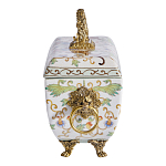 Шкатулка с фигуркой льва на крышке Eden Garden варинант исполнения - 4 | Loft Concept в Кирове