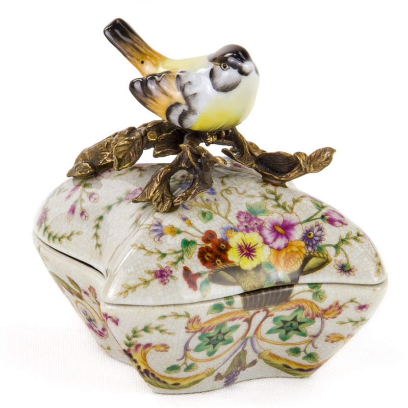 Шкатулка Casket Bird Мульти Бронза Шкатулка Casket Bird Мульти Бронза в Кирове | Loft Concept