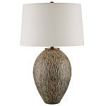 Настольная лампа с текстурным узором Movement of Smooth Lines варинант исполнения - 3 | Loft Concept в Кирове