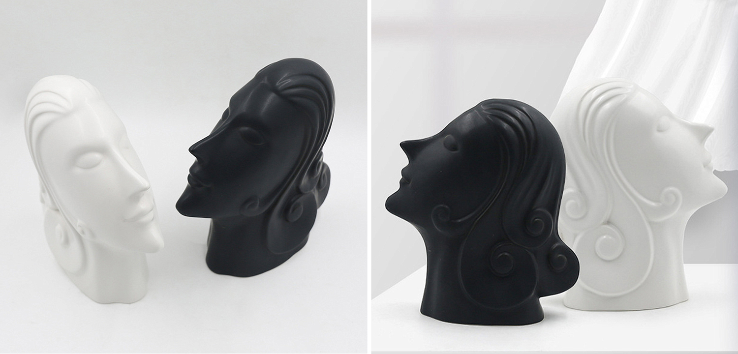 Статуэтка Side Profile White Statuette Статуэтка Side Profile White Statuette - Loft-Concept в Кирове