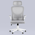 Кресло для компьютерного стола Easement Grey&White варинант исполнения - 2 | Loft Concept в Кирове