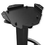 Барный стул вращающийся со спинкой Синий Велюр Vendramin Chair варинант исполнения - 7 | Loft Concept в Кирове