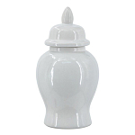 Ваза с крышкой однотонная Высота 31 см Chinoiserie Ceramics варинант исполнения - 12 | Loft Concept в Кирове