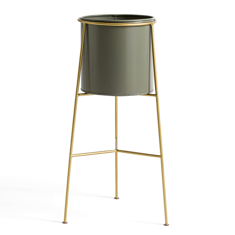 Кашпо из металла и латуни Elegance Elevated Planters оливковое Оливковый Латунь Кашпо из металла и латуни Elegance Elevated Planters оливковое Оливковый Латунь в Кирове | Loft Concept