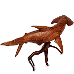 Статуэтка акула-молот деревянная Hammer варинант исполнения - 2 | Loft Concept в Кирове