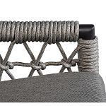 Кресло уличное темно-серое Street Bliss варинант исполнения - 4 | Loft Concept в Кирове