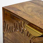 Прикроватная тумба с фактурным фасадом Termite варинант исполнения - 2 | Loft Concept в Кирове