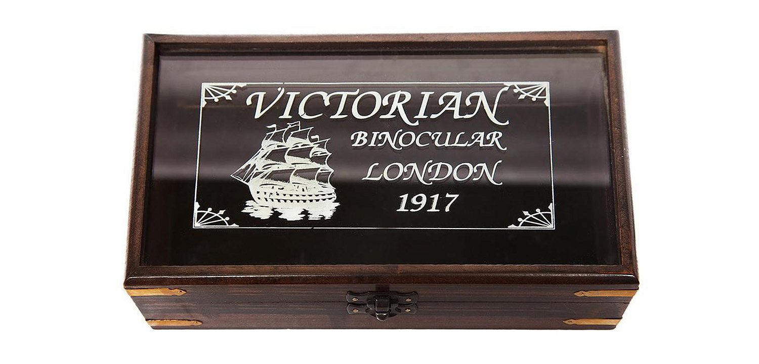 Винтажный бинокль в подарочной коробке Copper Binoculars - Loft-Concept в Кирове