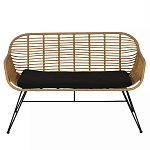 Кушетка плетеная из ротанга Wicker Сouch варинант исполнения - 1 | Loft Concept в Кирове