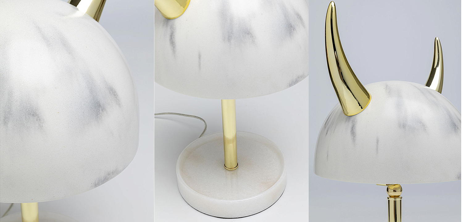 Настольная лампа Marble with Horns - Loft-Concept в Кирове