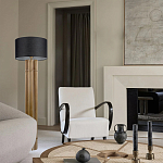 Торшер с металлическим золотым трубчатым основанием Fulgurite варинант исполнения - 1 | Loft Concept в Кирове