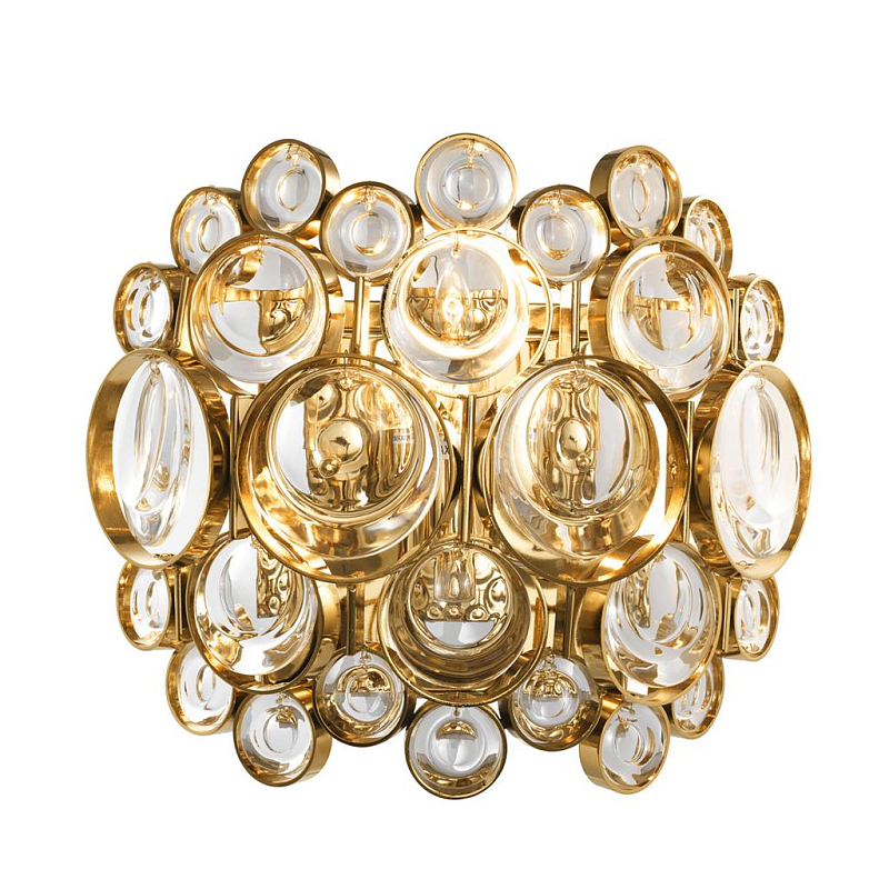 Бра Wall Lamp Avant Глянцевое золото Прозрачный (Transparent) Бра Wall Lamp Avant Глянцевое золото Прозрачный (Transparent) в Кирове | Loft Concept