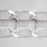 Люстра линейная с 6-ю прозрачными стеклянными плафонами округлой формы HANDLE GRAPE варинант исполнения - 9 | Loft Concept в Кирове