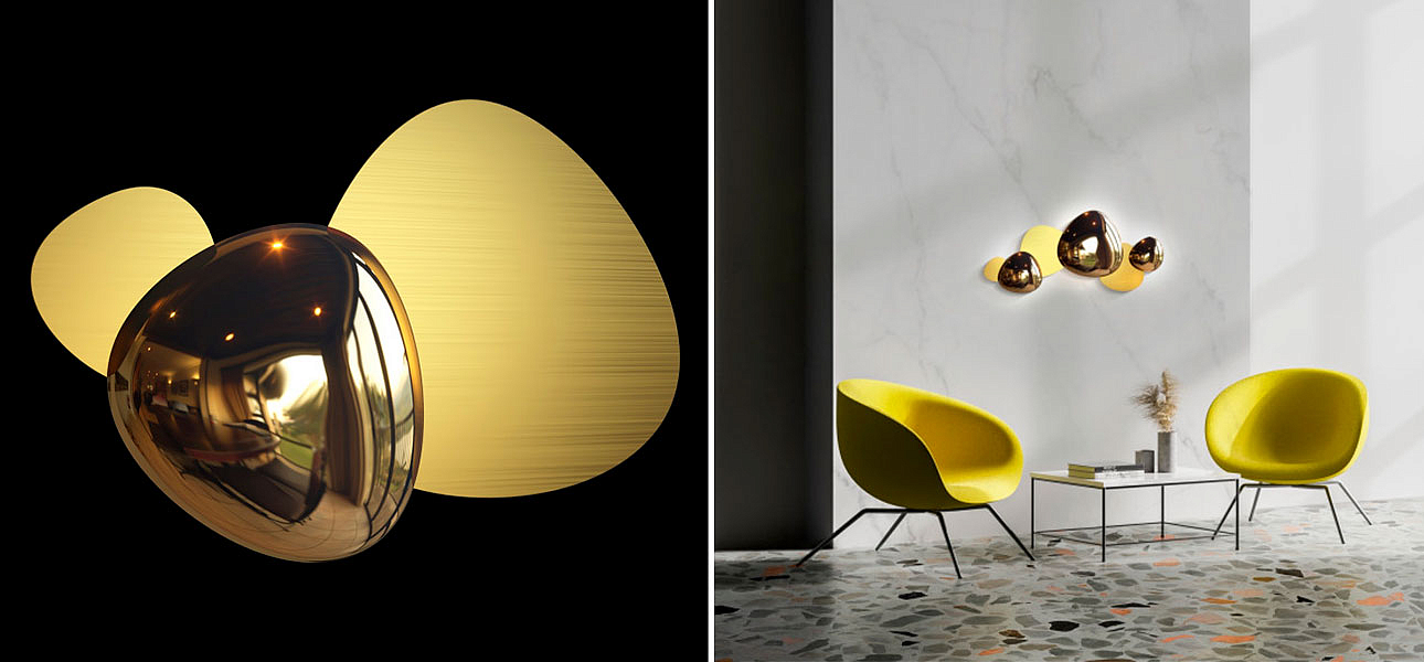 Бра Gold Matt & Gloss 1 Бра Gold Matt & Gloss 1 - Loft-Concept в Кирове
