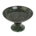 Фруктовница большая из натурального камня Змеевик Шабровский Natural Stone Fruit Bowls варинант исполнения - 2 | Loft Concept в Кирове