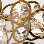 Люстра подвесная из золотых колец 57 см Golden Circles варинант исполнения - 10 | Loft Concept в Кирове