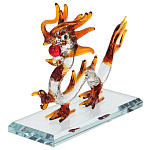 Декоративная стеклянная статуэтка Дракон Glass Dragon Statuette варинант исполнения - 4 | Loft Concept в Кирове