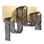 Бра волнистой формы из фактурного стекла Big Wave варинант исполнения - 1 | Loft Concept в Кирове