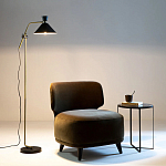 Торшер с поворотным плафоном Davy Brass Floor Lamp варинант исполнения - 6 | Loft Concept в Кирове