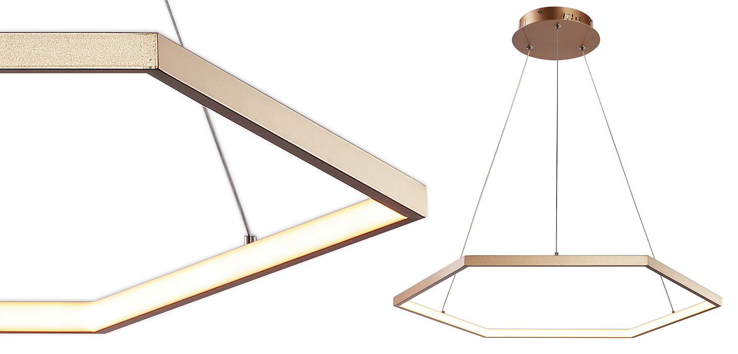 Люстра Hexagon Horizontal Люстра Hexagon Horizontal - Loft-Concept в Кирове