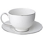 Чайный набор белый из фарфора на 6 персон 12 предметов 280 мл Garden Whisper Porcelain Set  варинант исполнения - 2 | Loft Concept в Кирове