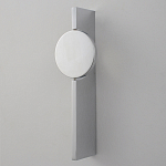 Бра с круглым зеркальным диском на прямоугольном соновании Reflection Circle Glow варинант исполнения - 1 | Loft Concept в Кирове