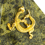 Шкатулка пирамида из натурального камня змеевик Stone Casket варинант исполнения - 3 | Loft Concept в Кирове