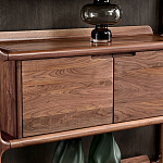 Стеллаж в гостиную для книг Moon Walnut Furniture варинант исполнения - 7 | Loft Concept в Кирове