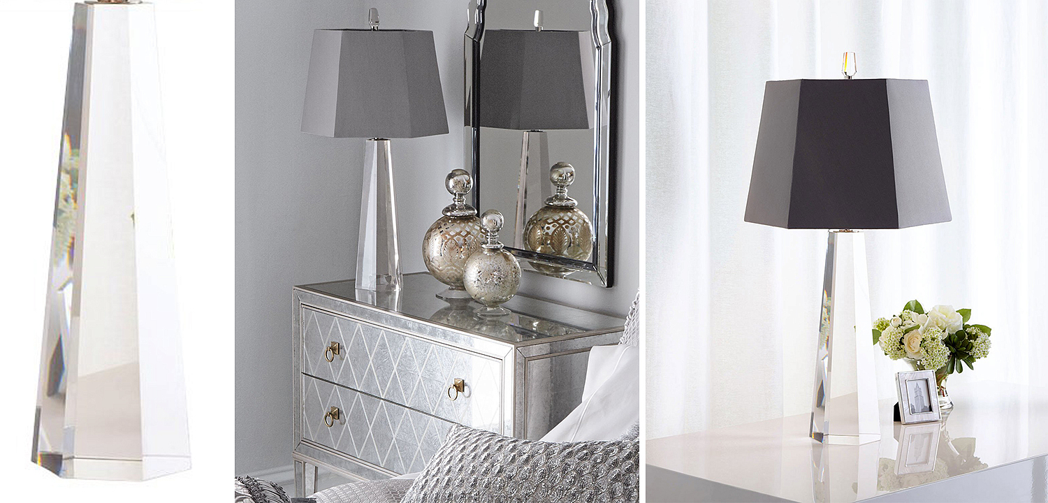 Настольная лампа Crystal Pyramid Table lamp Настольная лампа Crystal Pyramid Table lamp - Loft-Concept в Кирове