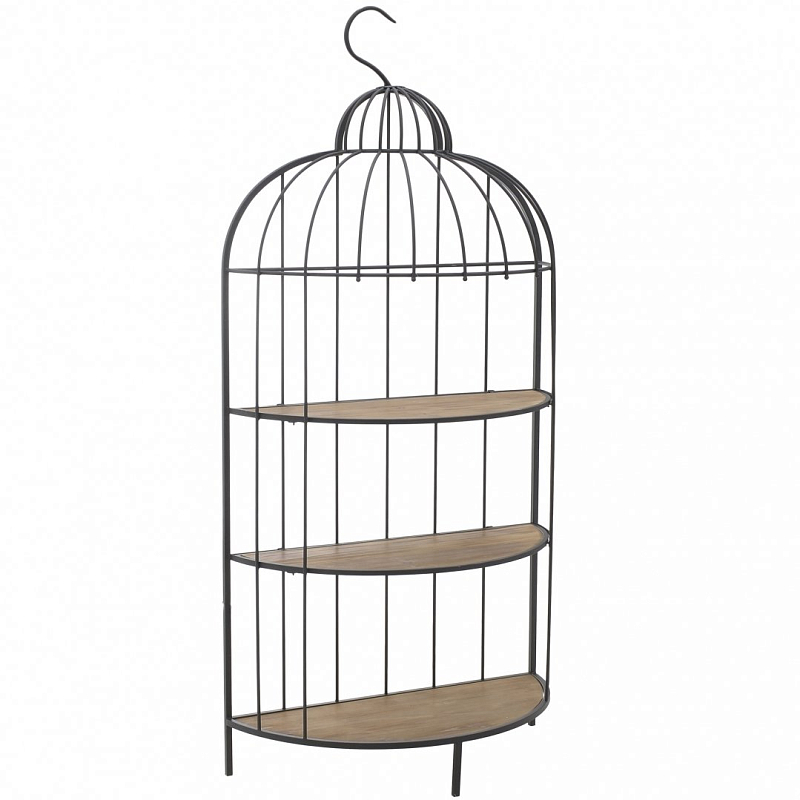 Стеллаж Cage Rack Big Черный Бежевый Стеллаж Cage Rack Big Черный Бежевый в Кирове | Loft Concept