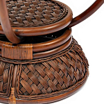 Столик кофейный из ротанга Eloise варинант исполнения - 2 | Loft Concept в Кирове