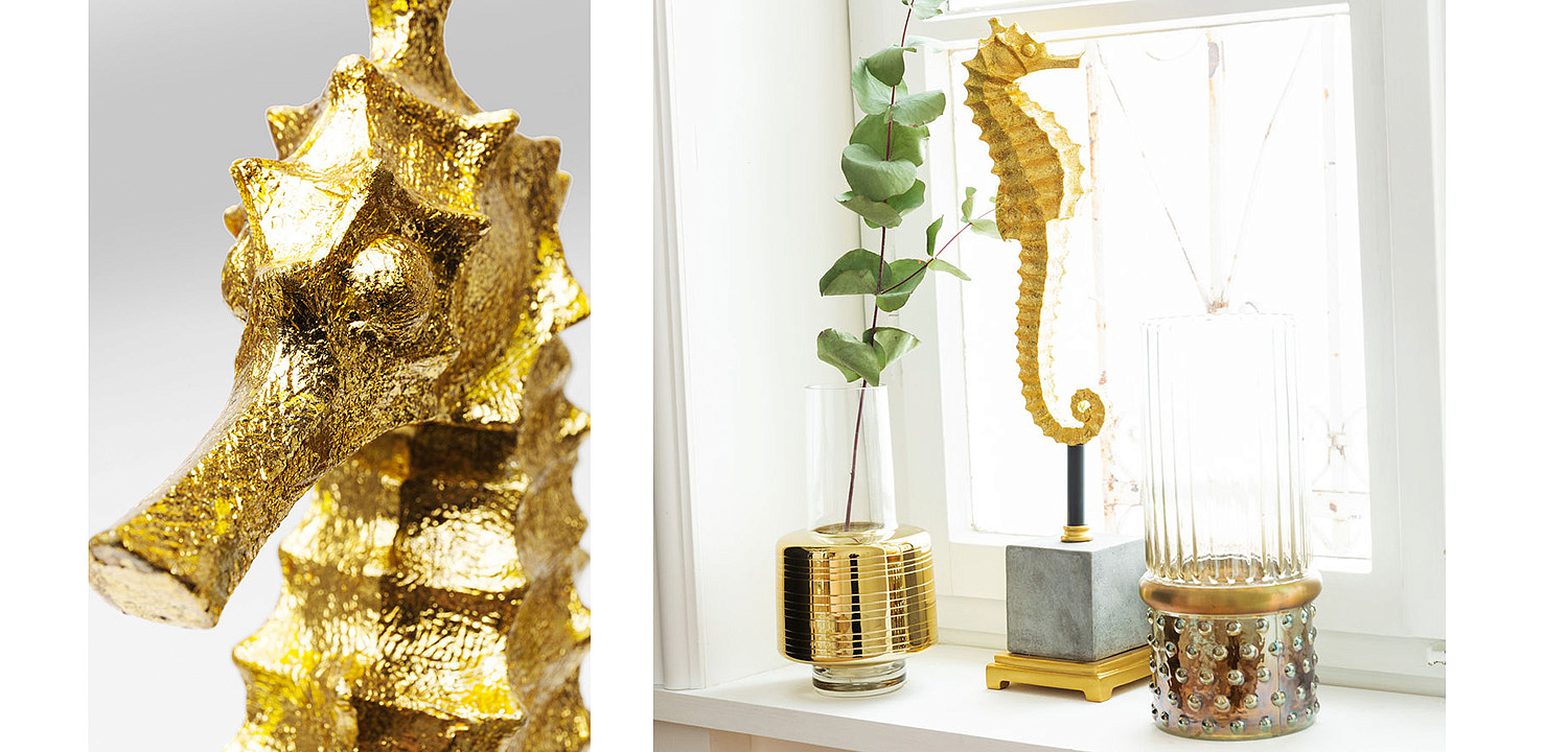 Статуэтка Golden Sea Horse - Loft-Concept в Кирове