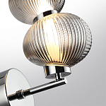 Бра с 2-мя рифлеными стеклянными шарами Marcelh Light варинант исполнения - 4 | Loft Concept в Кирове