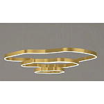 Люстра подвесная с 3-мя ассиметричными светодиодными лампами Golden Current варинант исполнения - 1 | Loft Concept в Кирове