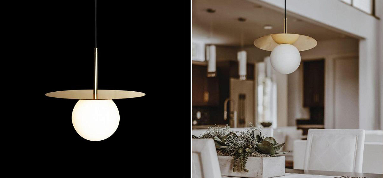 Подвесной светильник MATISSE Gold 25 см Подвесной светильник MATISSE Gold 25 см - Loft-Concept в Кирове
