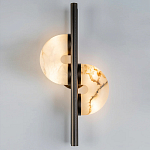 Бра  с фигурным мраморным рассеивателем Spiral of Warm Light варинант исполнения - 10 | Loft Concept в Кирове