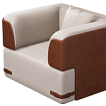 Кресло Richmond  с кожаной отделкой варинант исполнения - 3 | Loft Concept в Кирове