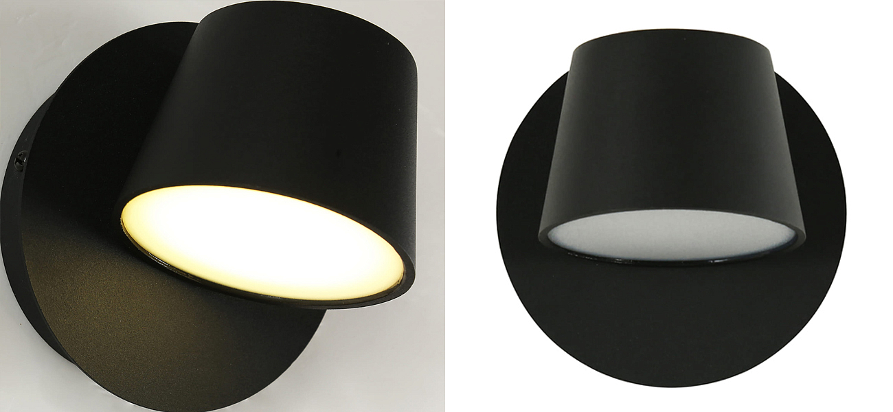 Бра в черном цвете Retro Future Light Бра в черном цвете Retro Future Light - Loft-Concept в Кирове