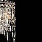 Бра с хрустальными подвесками прозрачного цвета Хром Ludivine Lighting варинант исполнения - 3 | Loft Concept в Кирове