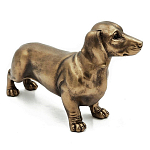 Статуэтка такса с реалистичными деталями и гладкой поверхностью Dachshund Style варинант исполнения - 2 | Loft Concept в Кирове
