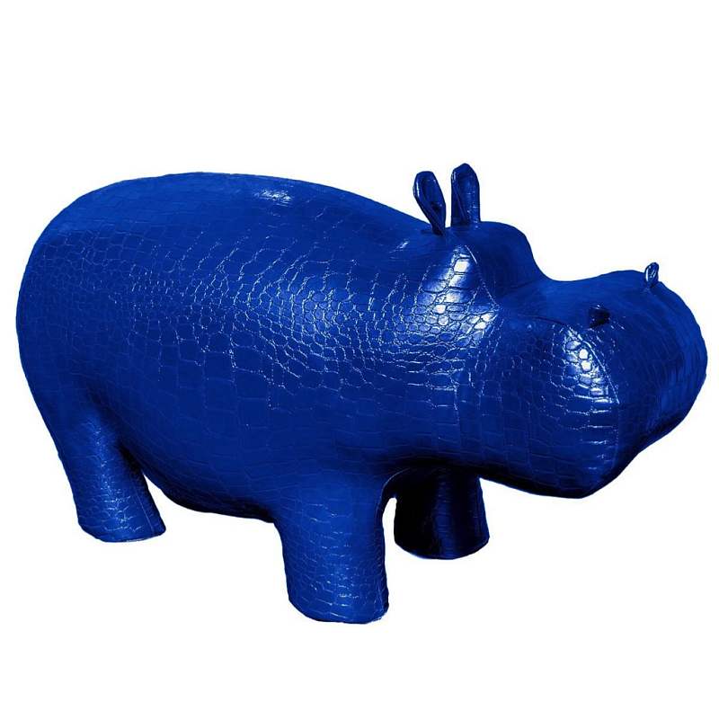 Пуф Бегемот Poof Hippo blue Синий в Кирове | Loft Concept 