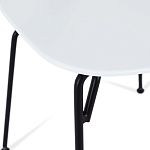 Стул на металлических ножках Travis Chair White варинант исполнения - 6 | Loft Concept в Кирове