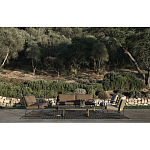 Дизайнерское уличное кресло на металлическом каркасе PHOENIX Armchair варинант исполнения - 8 | Loft Concept в Кирове