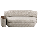 Диван двухместный со столиком Ulysses варинант исполнения - 2 | Loft Concept в Кирове